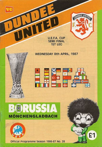 Dundee United FC v Borussia Moenchengladbach